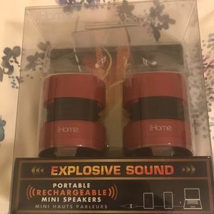 Portable Rechargeable Mini Speakers - iHome
